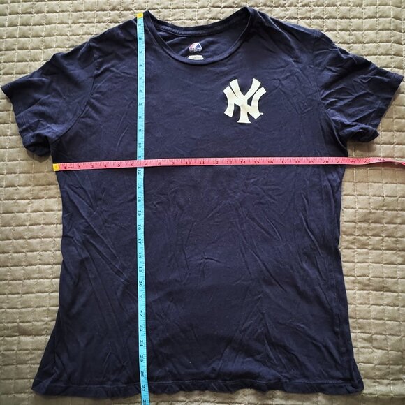 VINTAGE NY YANKEES A-ROD ALEX RODRIGUEZ #13 Majestic Jersey T-shirt Women's 2XL - Picture 6 of 6
